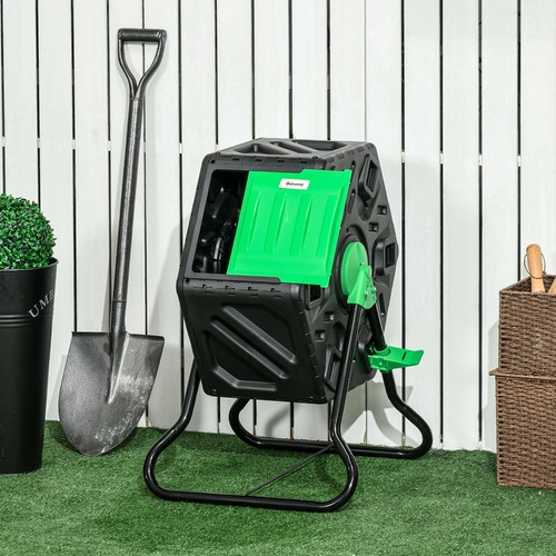 65l garden compost bin barrel - compost,