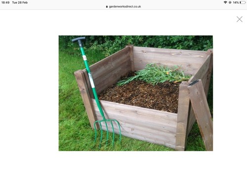 Compost bin garden - compost,