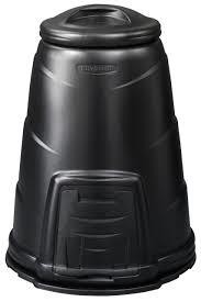 330l black garden compost - black, bins