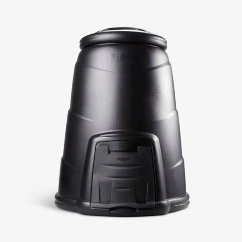 220l black garden compost bin - garden,