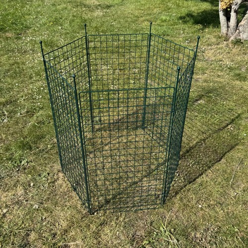 600l garden compost bin wire - 600l,