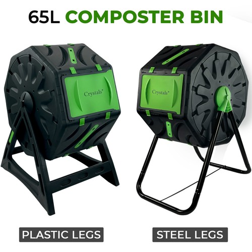 65l garden compost bin barrel - 65l, bin,