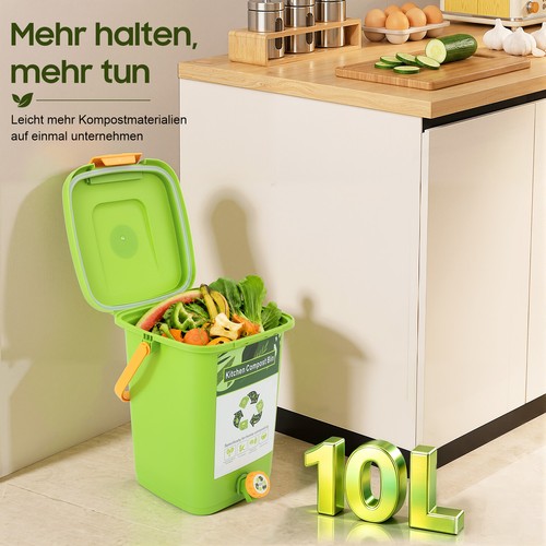 Kitchen compost bin - compost, bin,