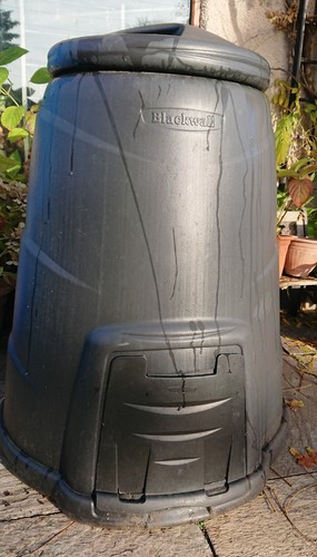 Blackwall composter bin black - blackwall,