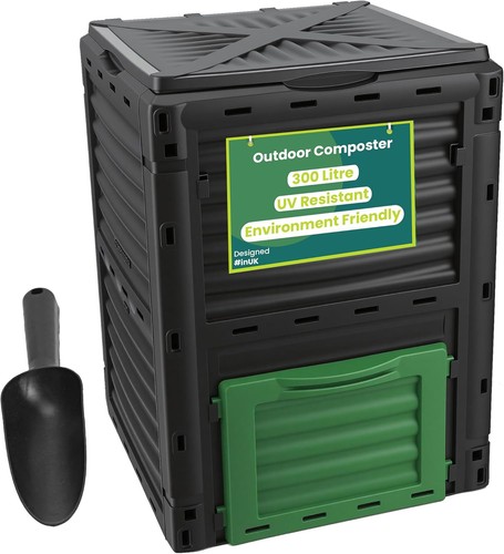 Garden composter bin with - garden,