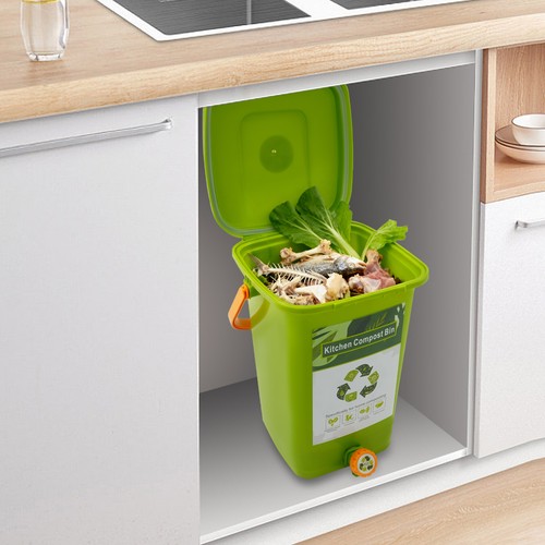 Kitchen compost bin - compost, bin,