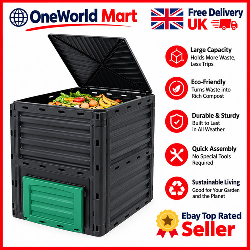 300l garden compost - garden, bin