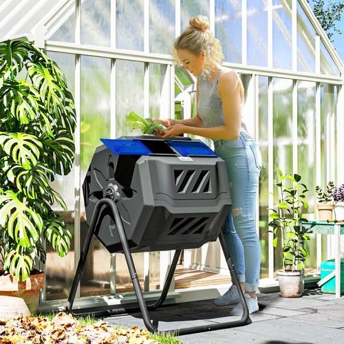Garden compost bin - garden, dual
